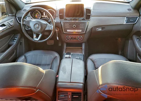 2017 Mercedes-Benz Gls 450 4Matic z USA, uszkodzony, nr VIN 4JGDF6EE4HA842347